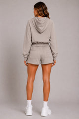 Zip Through Hoodie & Shorts Co-Ord Set