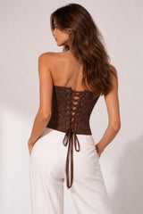 Lace Bustier Corset Top