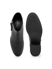 RedTape Leather Boot with Zip Closure