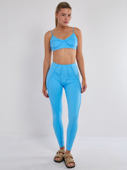 Nahtdetail Bralet und Leggings