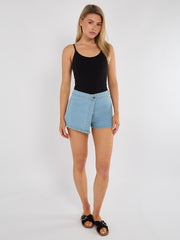 High Waisted Denim Shorts