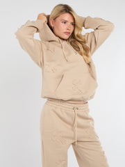 Crucifijo de gran tamaño Coordenada de vellón con capucha