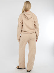 Crucifijo de gran tamaño Coordenada de vellón con capucha