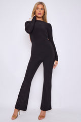 Open Back Slinky Jumpsuit