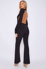 Open Back Slinky Jumpsuit