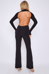 Open Back Slinky Jumpsuit