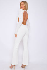 Open Back Slinky Jumpsuit