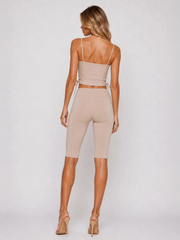 Bengalina Lace-Up Co-Ord Set