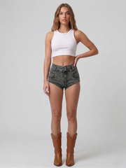 Micro Denim Shorts