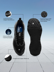 RedTape Mens Ultralight Performance Mesh Active Trainers