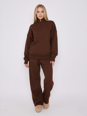 1/2 Zip Top & Jogger Fleece Co-ord