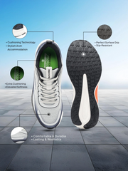 Zapatos de entrenadores de punto informales