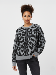 Printed Knitted Jumper