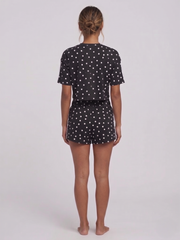 Polka Dot Short Sleeve Top & Shorts Co-Ord