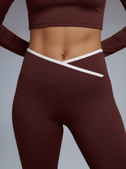 Gymtop en legging, combi-set