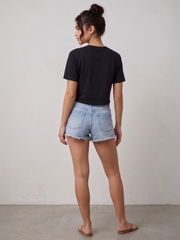 Cool Vibes Printed Crop Top