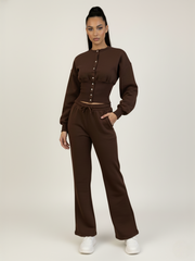 Vrachtzakken fleece tracksuit