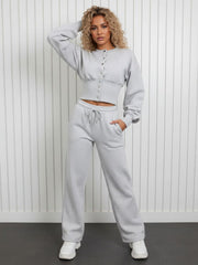 Vrachtzakken fleece tracksuit
