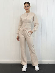 Vrachtzakken fleece tracksuit