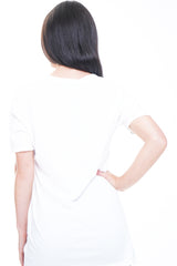 HAWAII Slogan Glitter Graphic T-Shirt