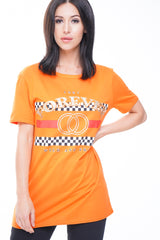 Forever Slogan Glitter Graphic T-Shirt