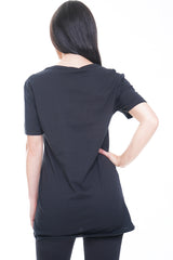 Forever Slogan Glitter Graphic T-Shirt