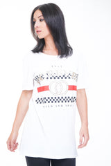 Forever Slogan Glitter Graphic T-Shirt