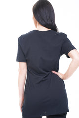 HAWAII Slogan Glitter Graphic T-Shirt