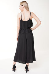 Falten-Frill Cami Top & Hosen-Co-ordte