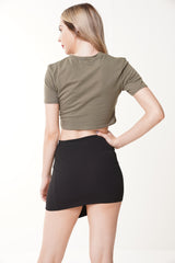 Top de brillo del eslogan vintage