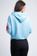 Hooded Monster Printed Sweatshirt Jumper