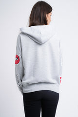 Hooded Monster Printed Sweatshirt Jumper