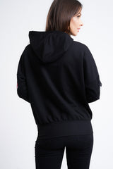 Hooded Monster Printed Sweatshirt Jumper