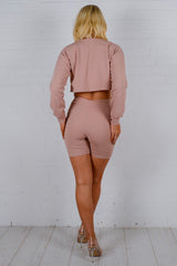 Crop Top & Pocket Shorts Coord