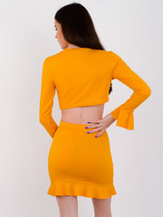 Rippen Crop Top & Rackrock Co-ordte