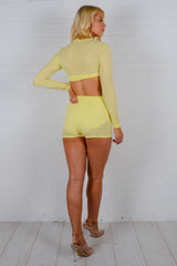 Crochet Shorts & Top Co-ord Set