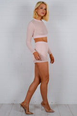 Crochet Shorts & Top Co-ord Set