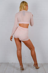 Crochet Shorts & Top Co-ord Set