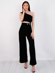 Bardot Top & Button Trouser Co-ord