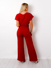 Ribbed Belted Lounge Set