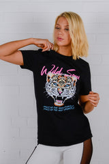 Wild Soul Tiger Print T-Shirt