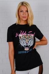 Wild Soul Tiger Print T-Shirt