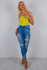 Ruched Cami Bodysuit