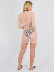 Fishnet Bodycon Dress