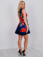 Rosendruckskaterkleid