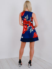 Rosendruckskaterkleid