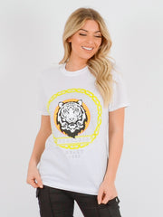 Fearless Tiger Print T-Shirt
