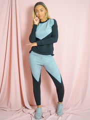 Gingham Check Detail Top & Trouser Co-ord