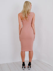 One Shoulder Midi Dress