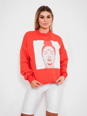 Spiritual Graphic Sweatshirt Jumper